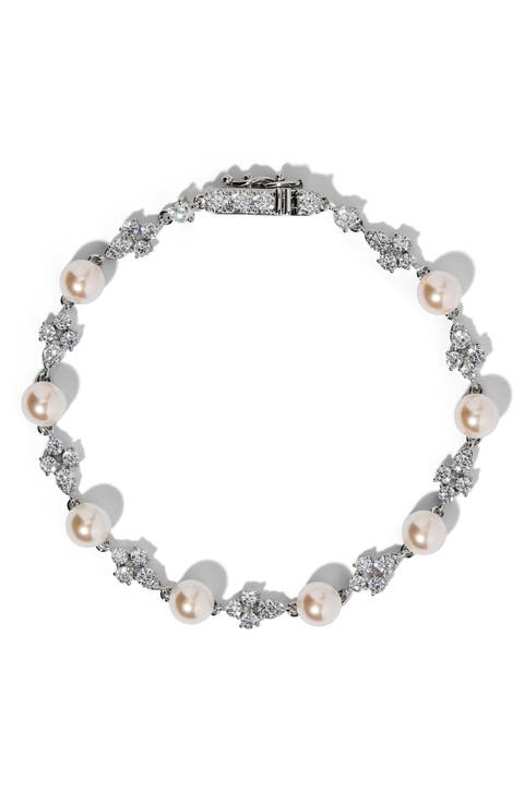 Faux Pearl Bracelet