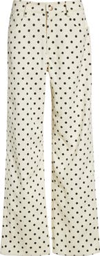 Tanner Fletcher Gender Inclusive Sid Polka Dot Corduroy Pants