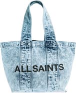 AllSaints Izzy Denim Tote