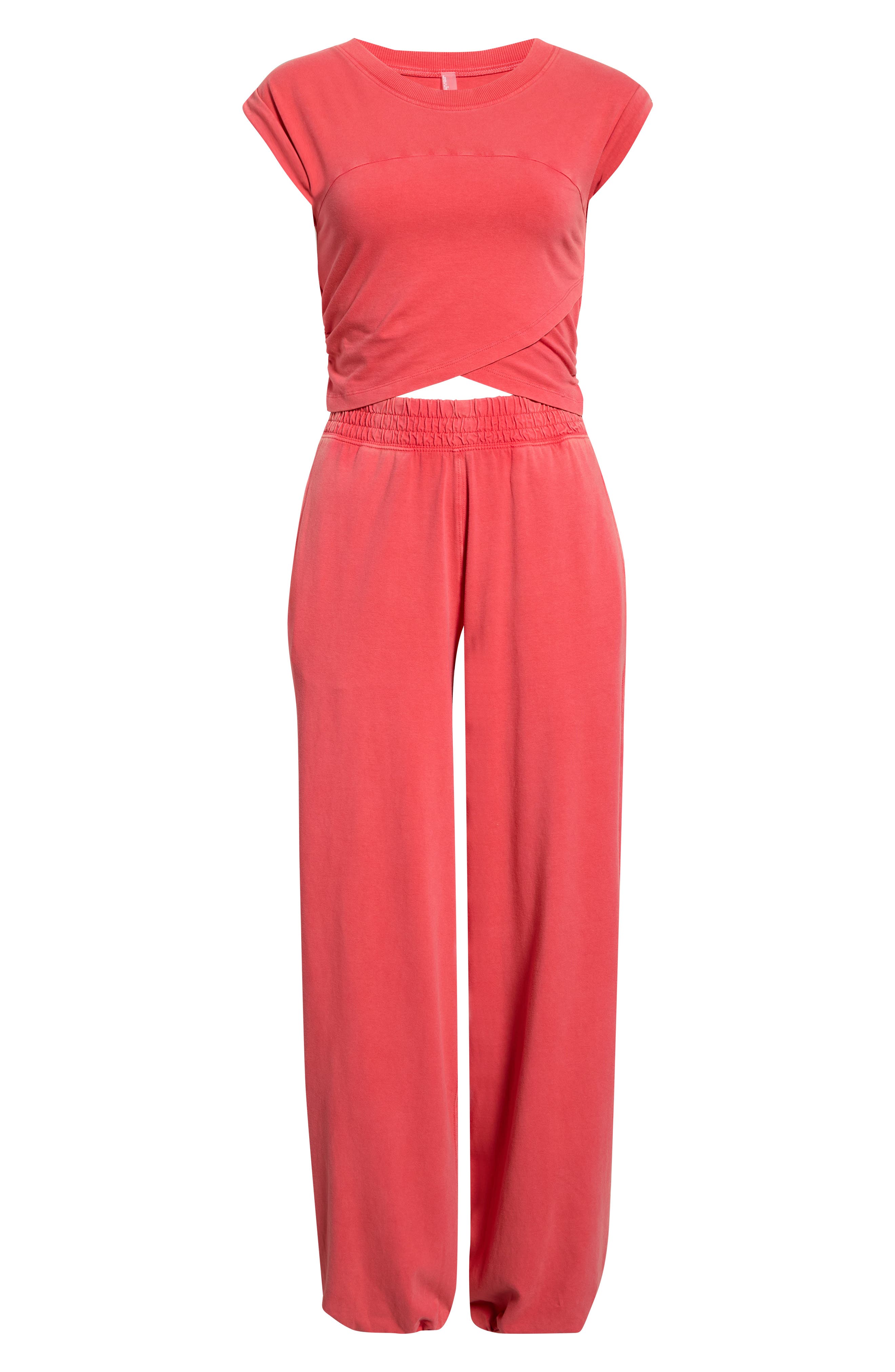 Free People FP Movement Hot Shot Crossover T-Shirt & Joggers Set