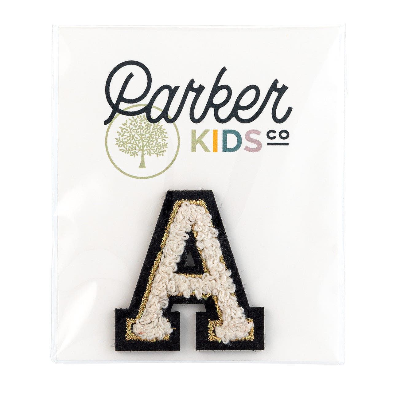 Parker Kids Co. Velcro Patch - Letters, Alternate, color, J