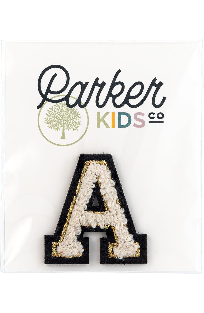 Parker Kids Co. Velcro Patch - Letters, Alternate, color, J