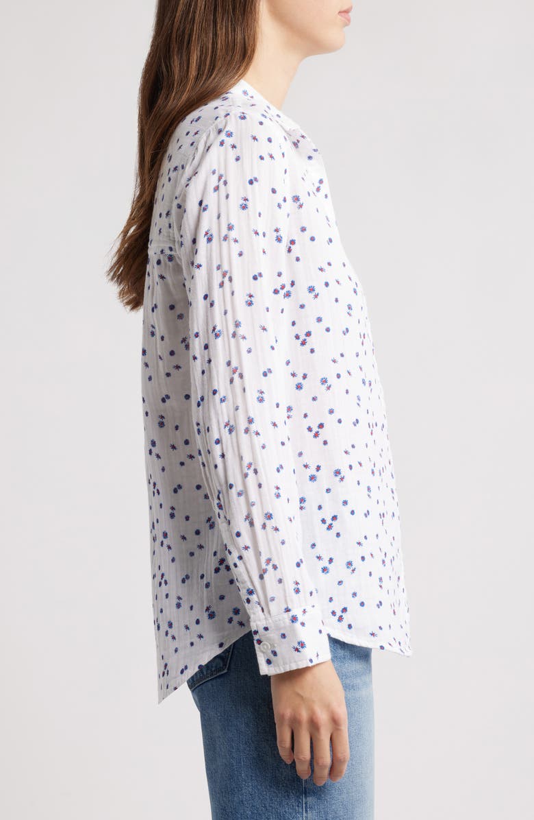 beachlunchlounge Alessia Print Shirt, Alternate, color, 