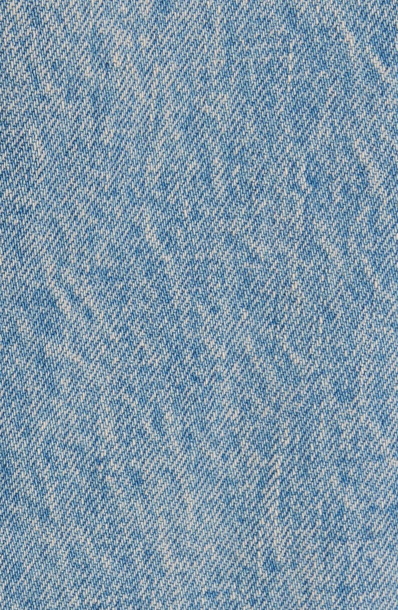 Balenciaga Baggy Straight Leg Jeans, Alternate, color, Light Indigo/ Madder