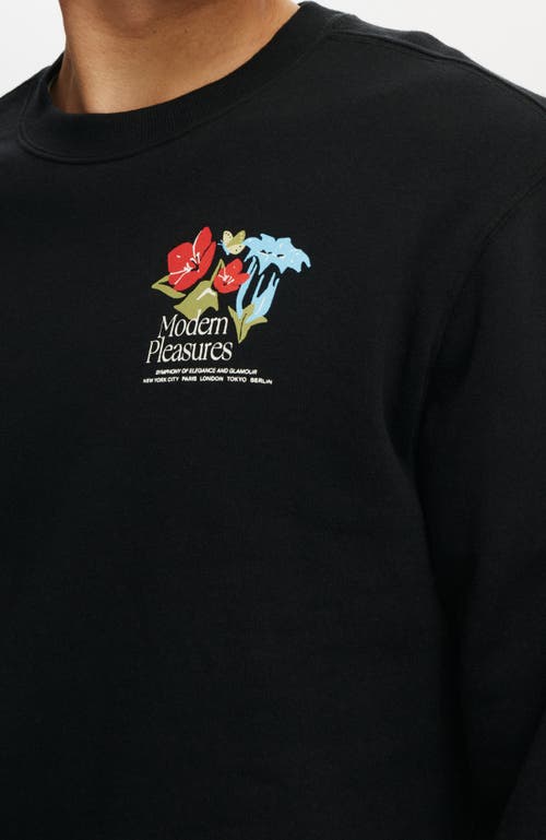 COTTON ON COTTON ON GRAPHIC CREW FLEECE