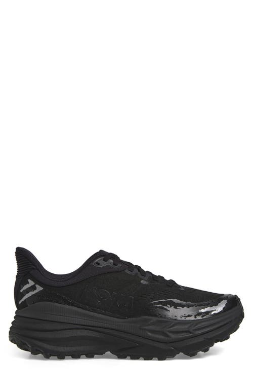 Hoka Stinson Atr 7 Running Shoe In Black