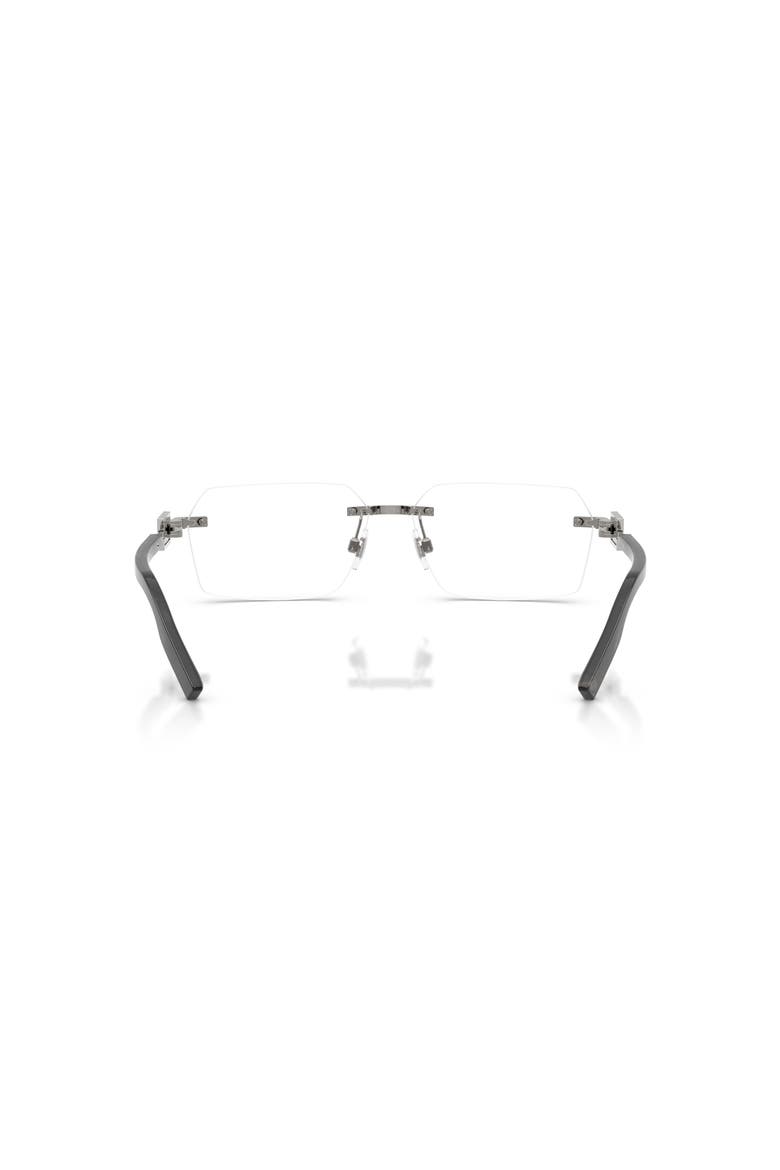 60mm Rectangle optical glasses, Alternate, color, Grey