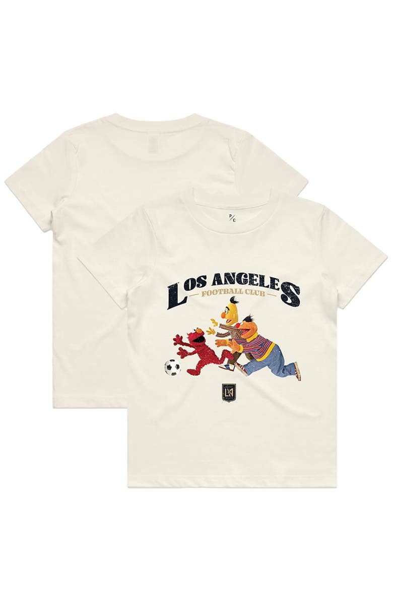 Peace Collective Youth Peace Collective x Sesame Street Cream LAFC Photorealistic T-Shirt, Main, color, Cream