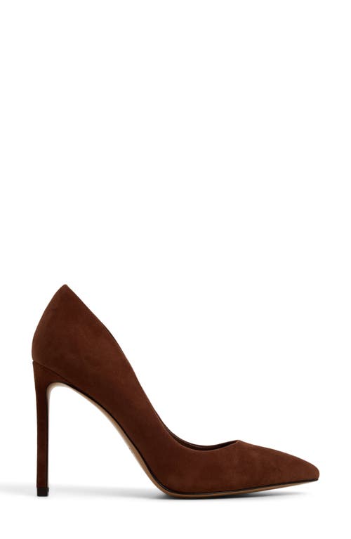 Aldo Lala Pointed Toe Pump In Brown