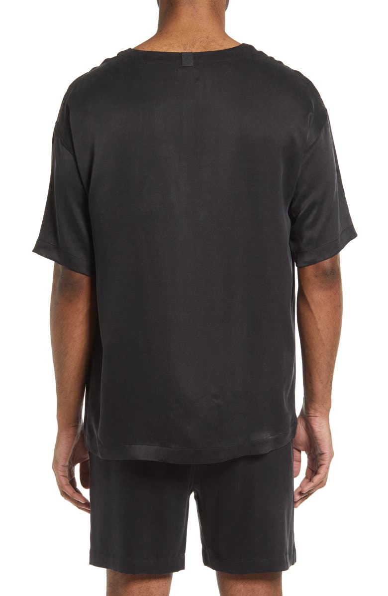 Lahgo Washable Silk Short Pajamas, Alternate, color, 