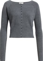 Reformation Meadow Wool Crop Cardigan