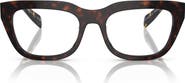 Prada 54mm Rectangular Optical Glasses