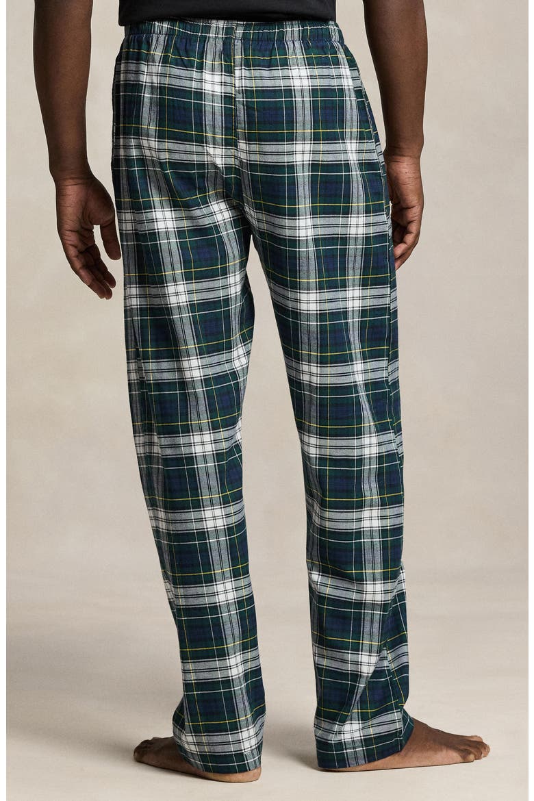 Plaid Cotton Flannel Pajama Pants, Alternate, color, MAYBORNE PLAID/ CRUISE NAVY PP