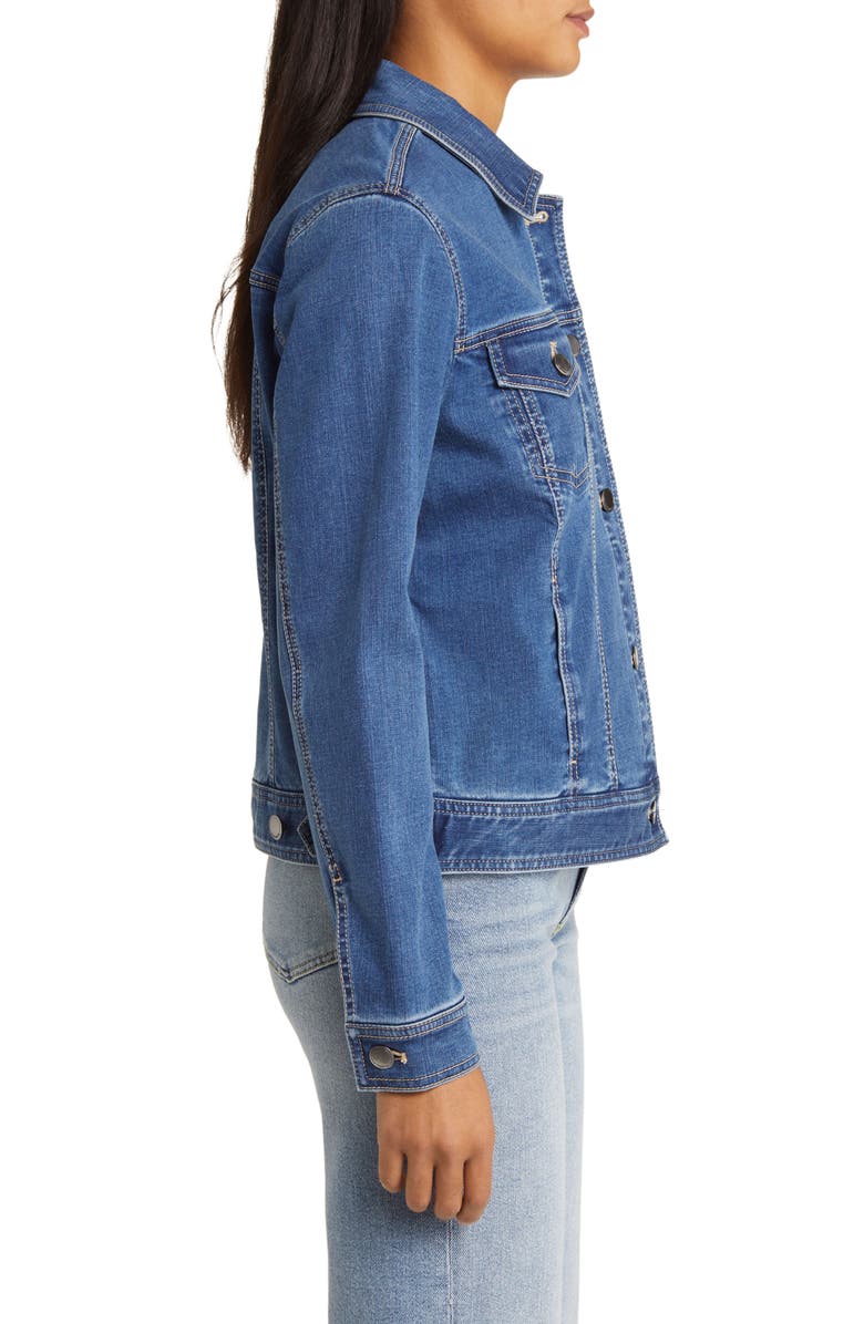 Tommy Bahama Boracay Denim Trucker Jacket, Alternate, color, 