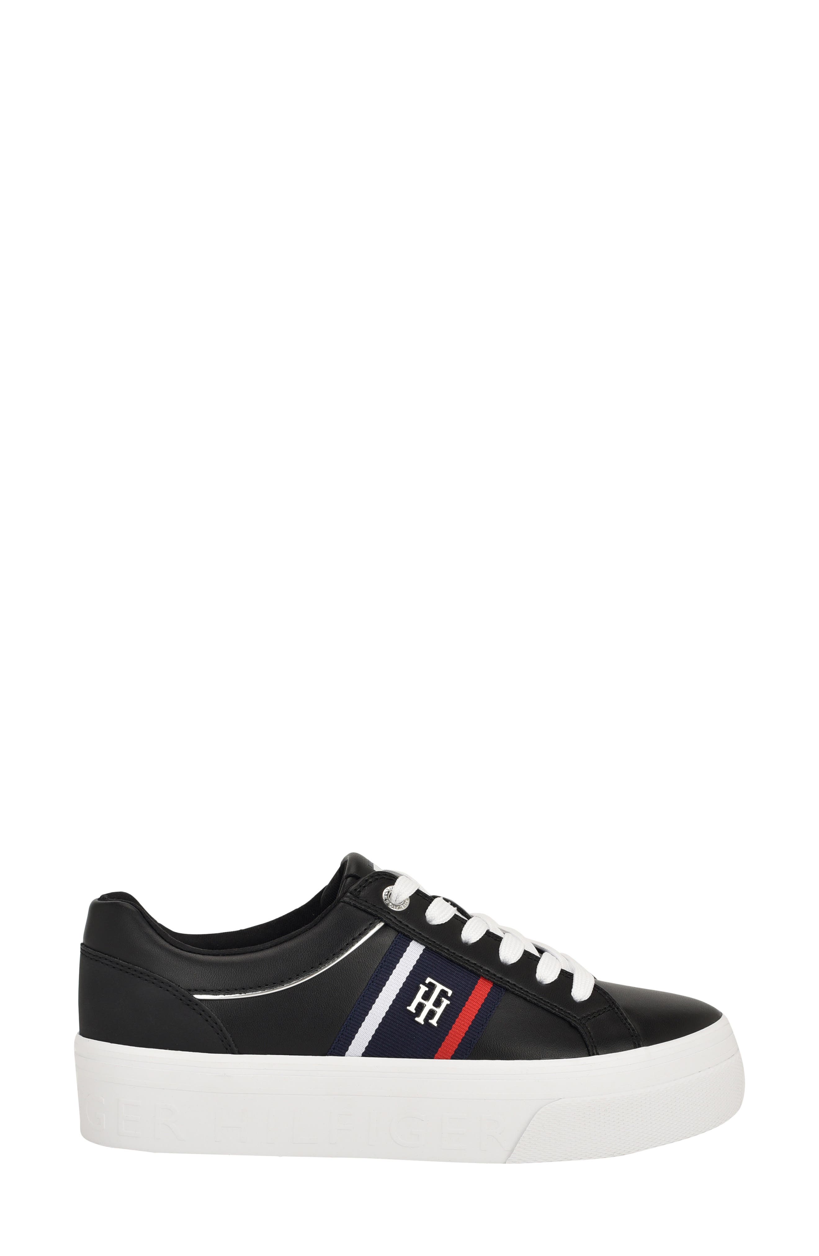 Tommy Hilfiger Badria Sneaker, Alternate, color, Black