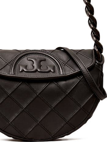 Tory Burch Mini Fleming Soft Crescent Shoulder Bag | Nordstrom