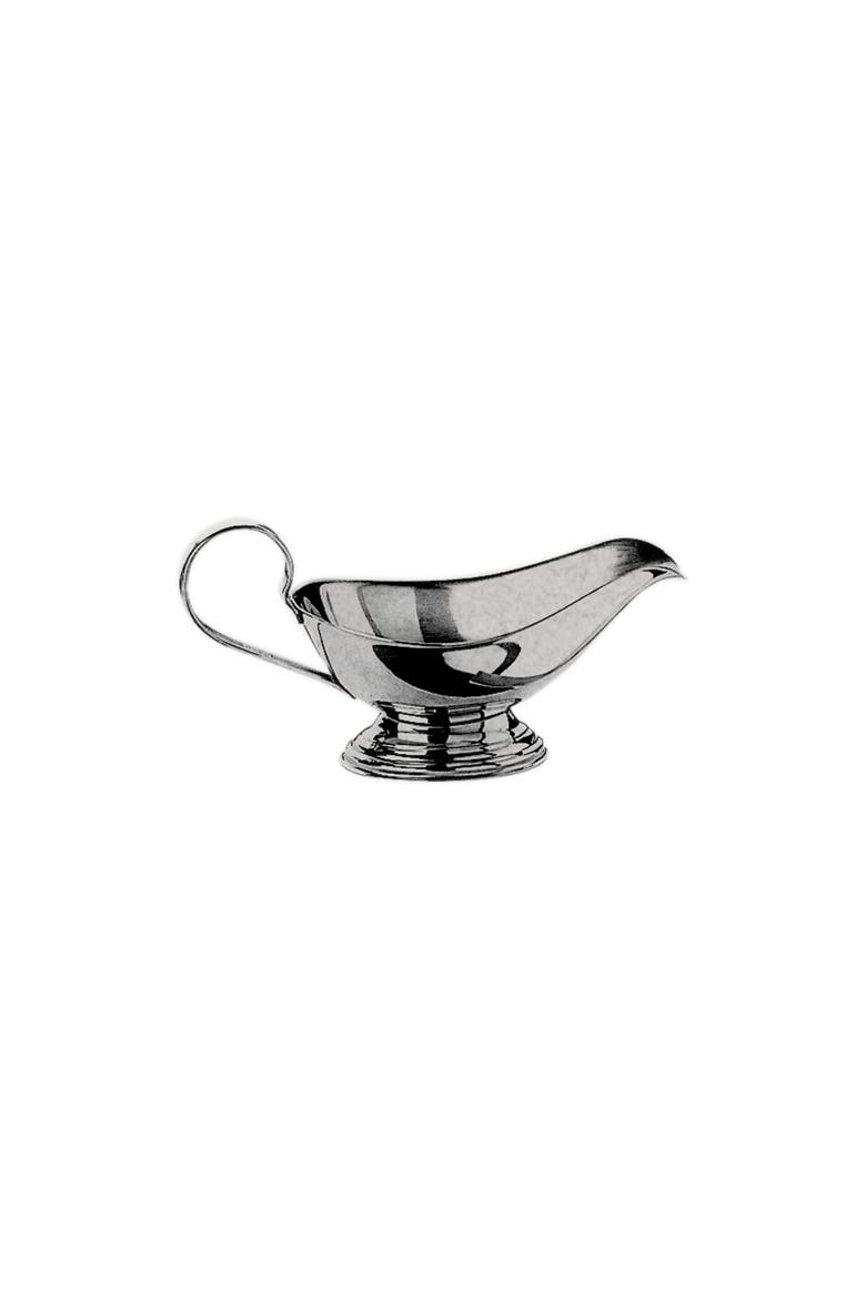 Original Vintage Gravy Boat, Main, color, Pewter Silver