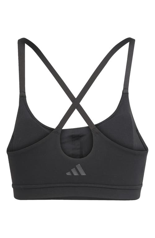 Adidas Originals Adidas All Me Sports Bra In Black