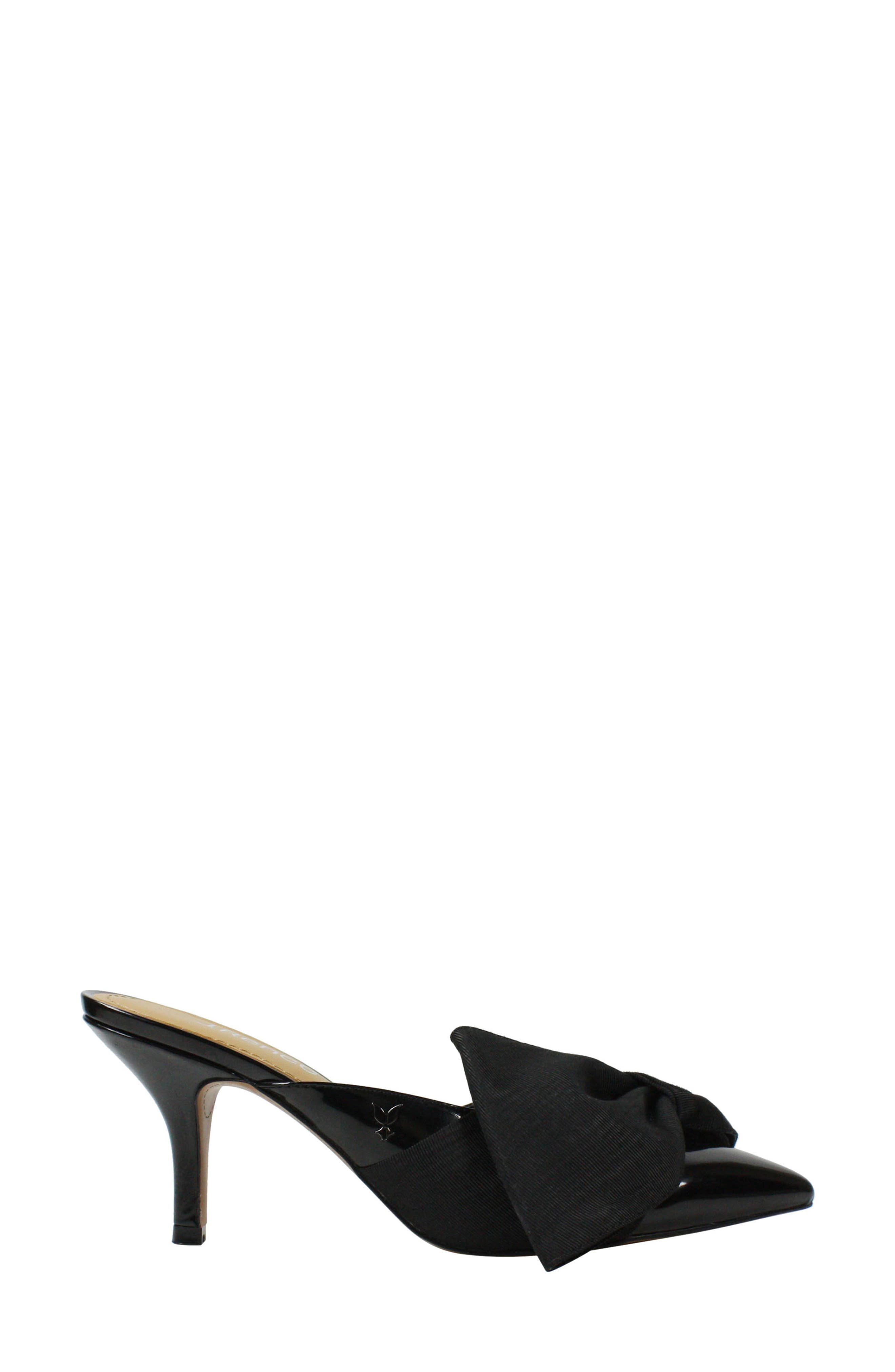 J. Reneé Elonna Asymmetrical Bow Pointed Toe Mule, Alternate, color, 