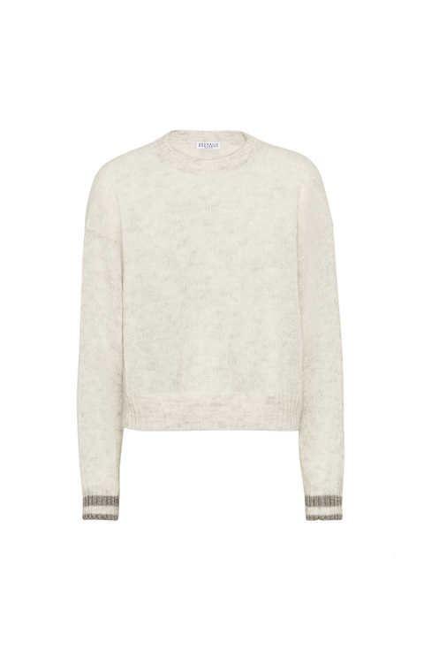 Sweater with Sparkling Cuffs