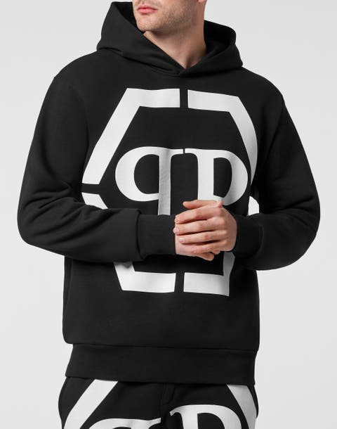 Hoodie Sweatshirt Hexagon Men