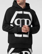 PHILIPP PLEIN Hooded Sweatshirt Hexagon Men