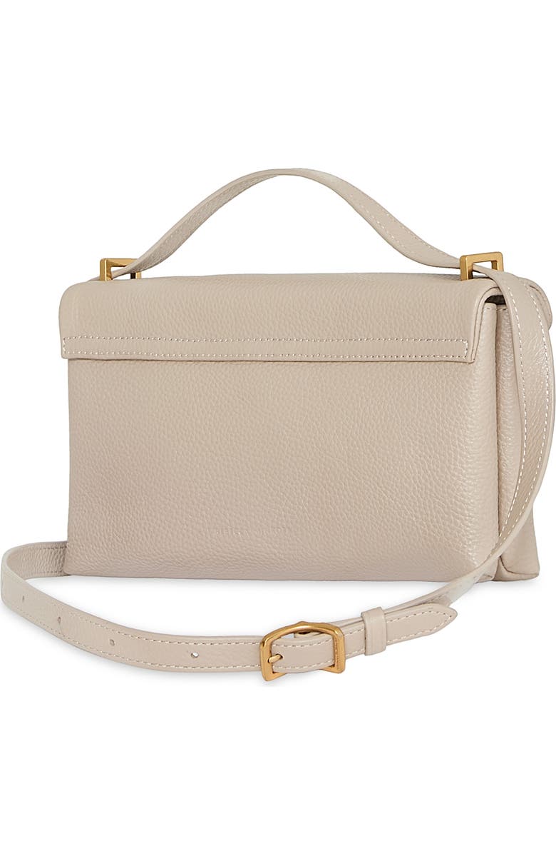Rebecca Minkoff Megan Grained Leather East/West Crossbody Bag, Alternate, color, Stone