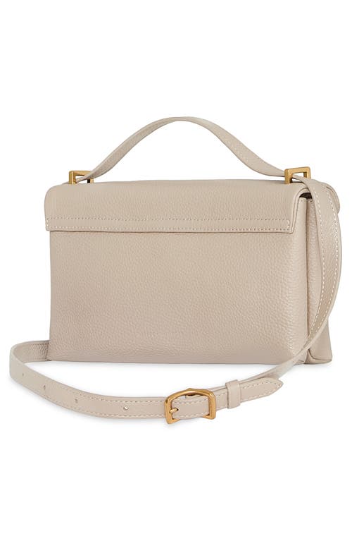 Rebecca Minkoff Megan East-west Leather Crossbody Bag In Stone
