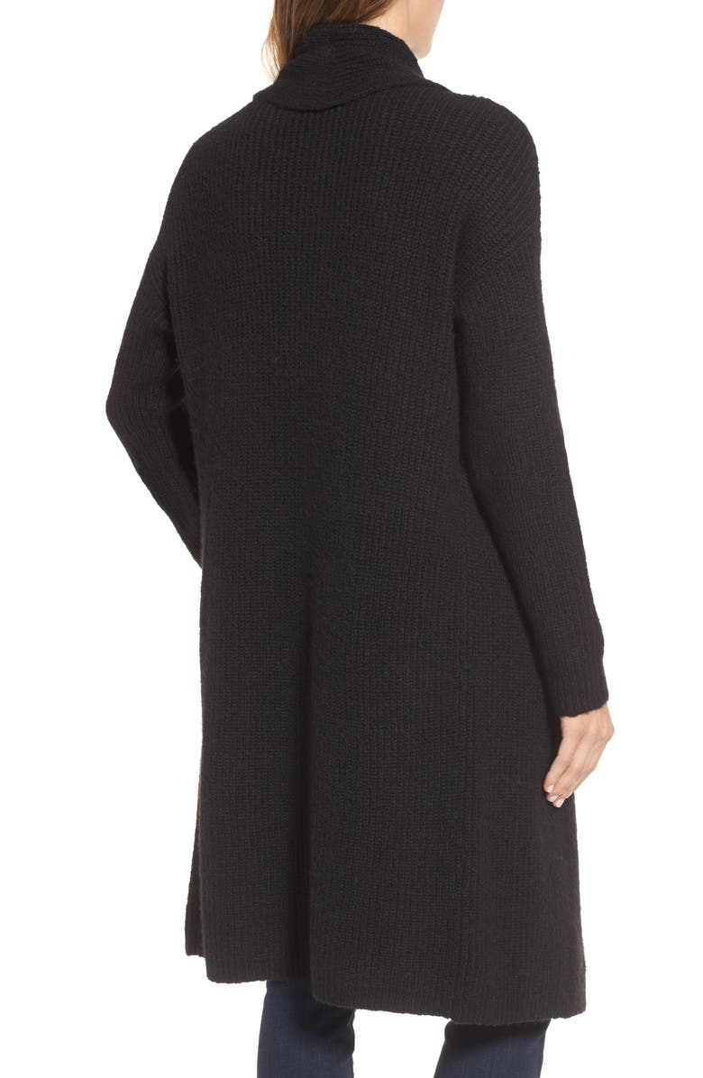 Halogen<sup>®</sup> Textured Open Front Cardigan, Alternate, color, 