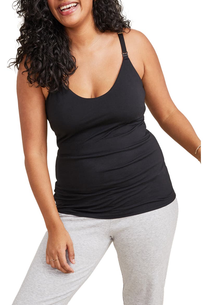 The Nursing Tank, Main, color, BLACK