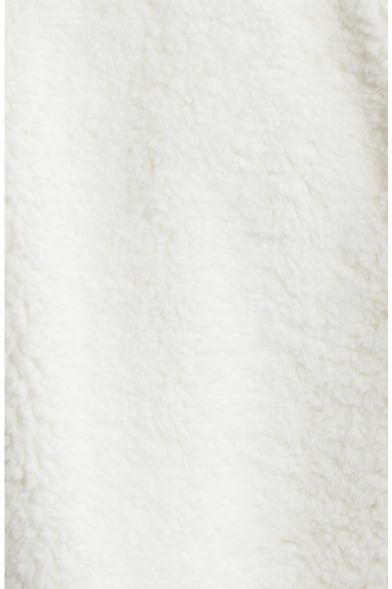Lin High Pile Fleece Jacket, Alternate, color, IVORY