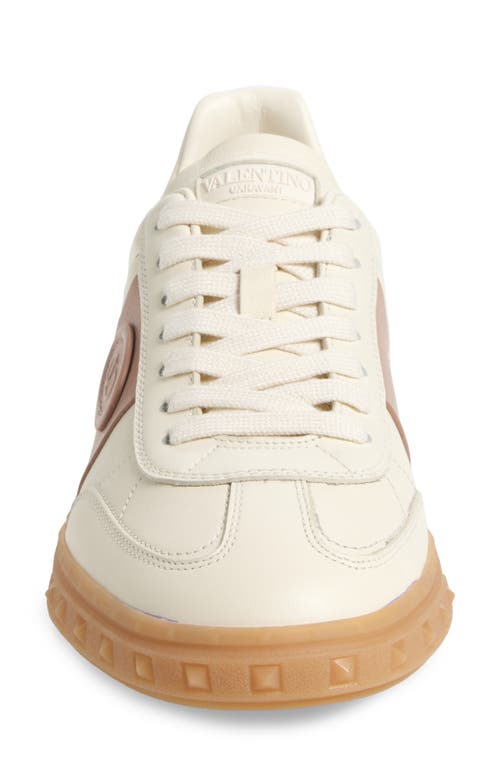 Shop Valentino Garavani Upvillage Low Top Sneaker In Ivory/multi