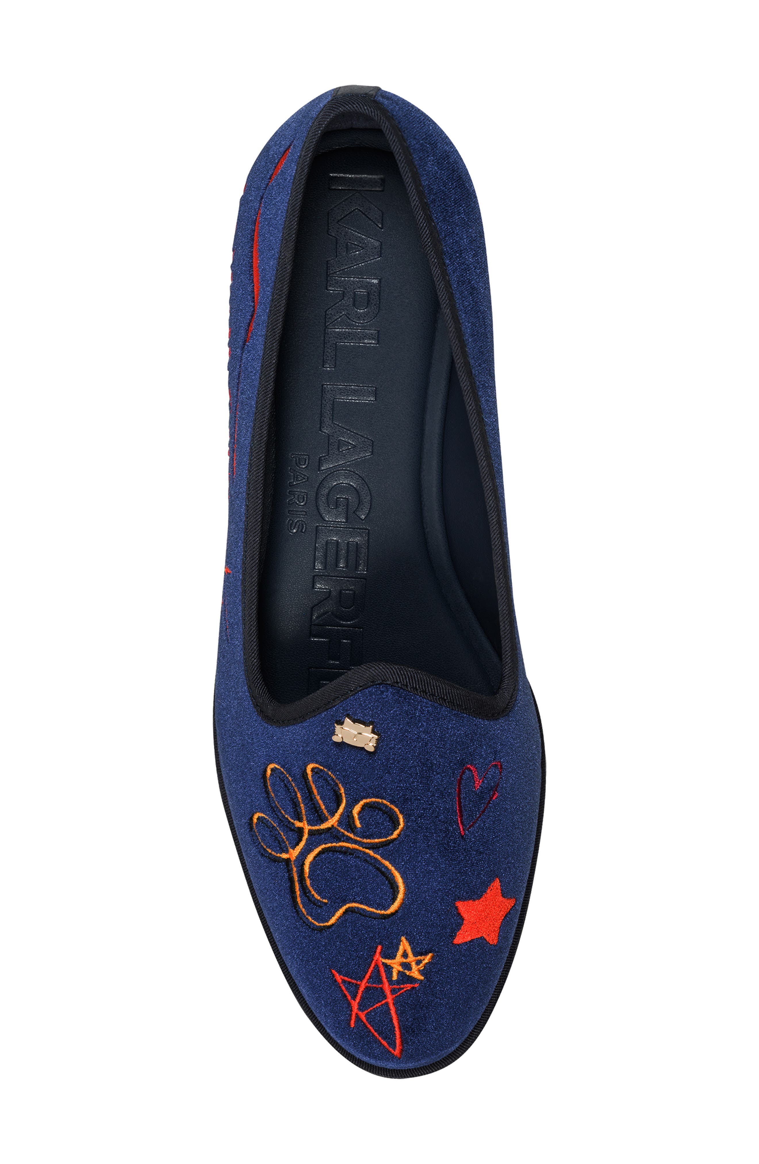 KARL LAGERFELD PARIS Vaneda Ikonic Loafer, Alternate, color, 