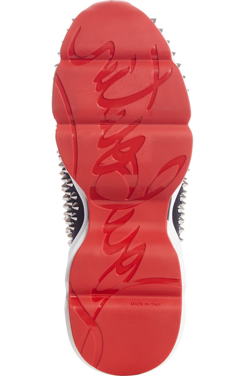 Christian Louboutin Spike Sock Donna Sneaker, Alternate, color,