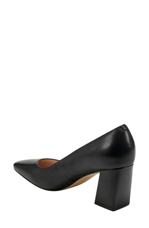 Marc Fisher Ltd Varla Block Heel Pump In Blk03