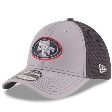 Men's New Era Gray/Graphite San Francisco 49ers Grayed Out Neo 2 39THIRTY Flex Hat