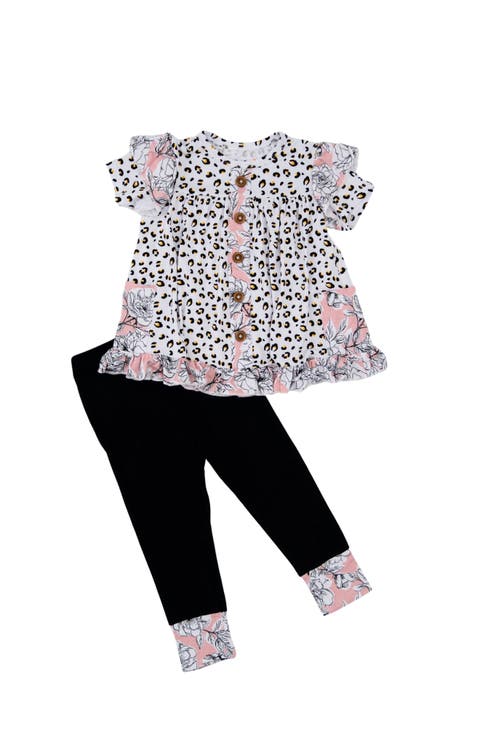 Allie Peplum & Legging Set