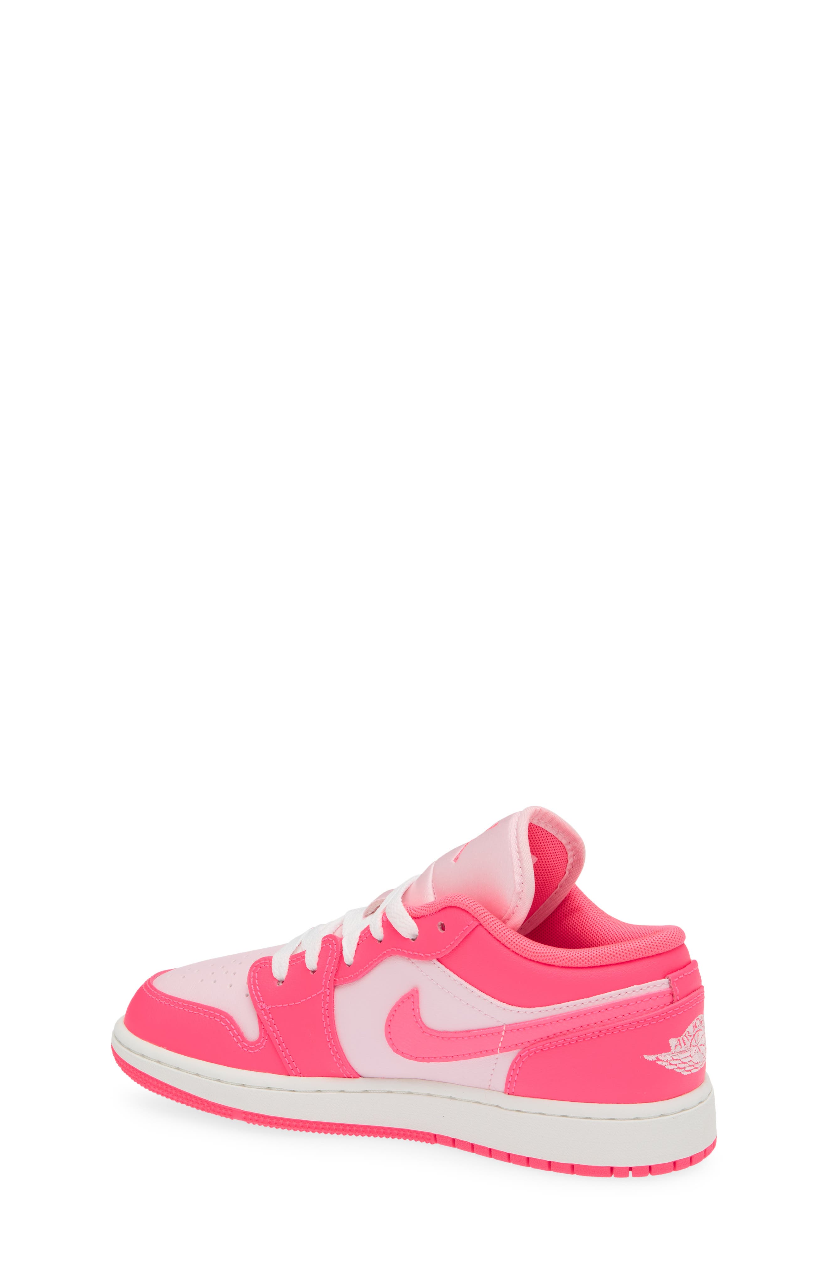 Air Jordan 1 Low Sneaker, Alternate, color, PINK FOAM/ WHITE/ HYPER PINK