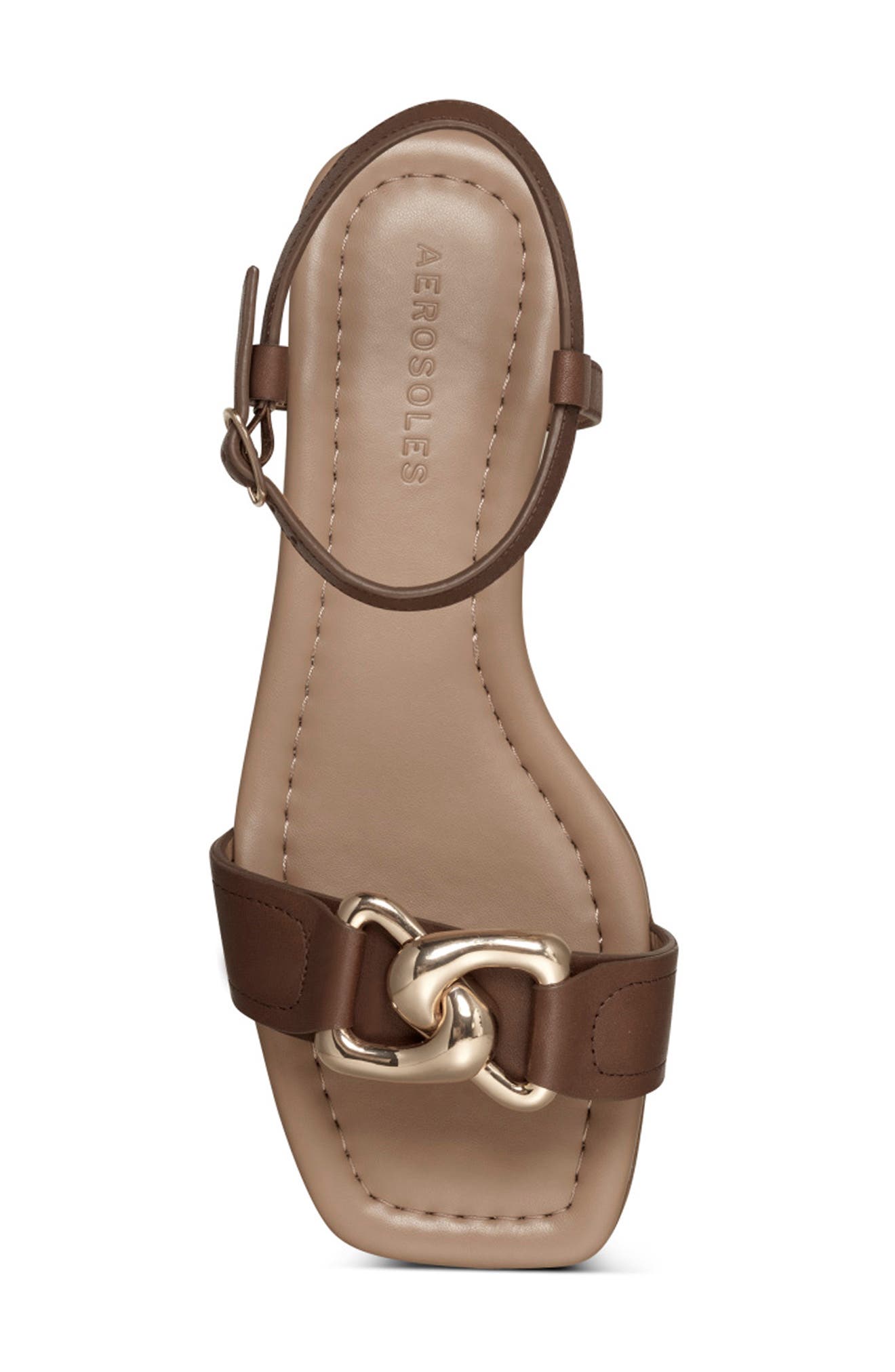 Yoyo Sandal, Alternate, color, TAN LEATHER
