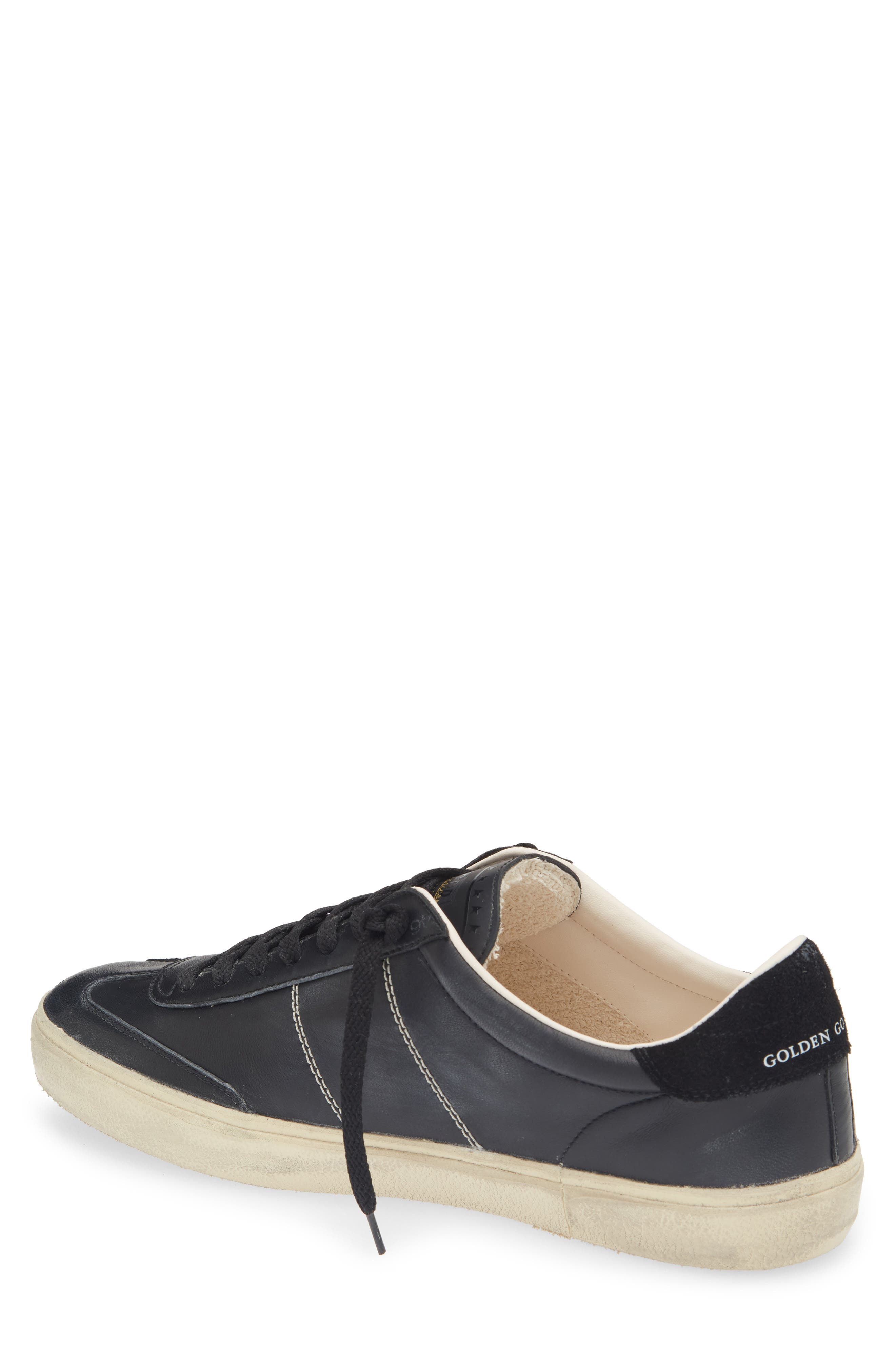 Golden Goose Soul Star Low Top Sneaker, Alternate, color, Black