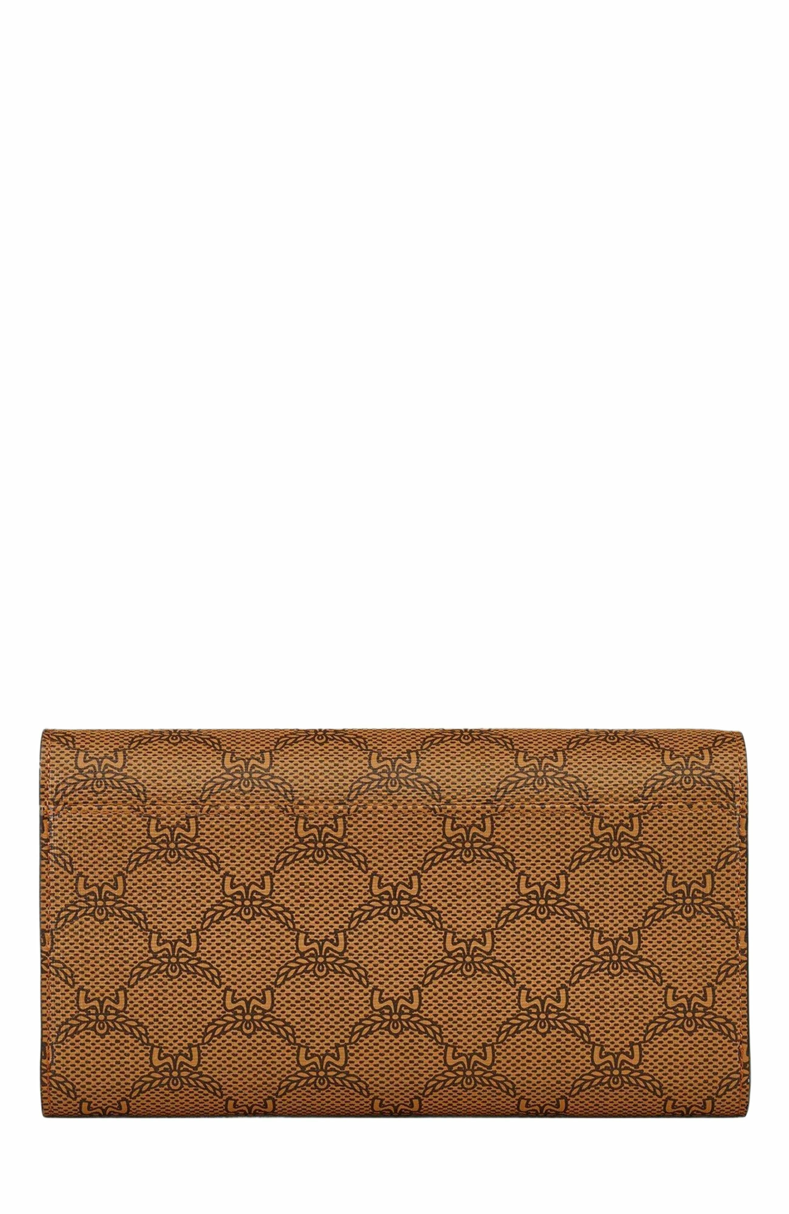 MCM Himmel Crossbody Wallet in Lauretos, Alternate, color, 