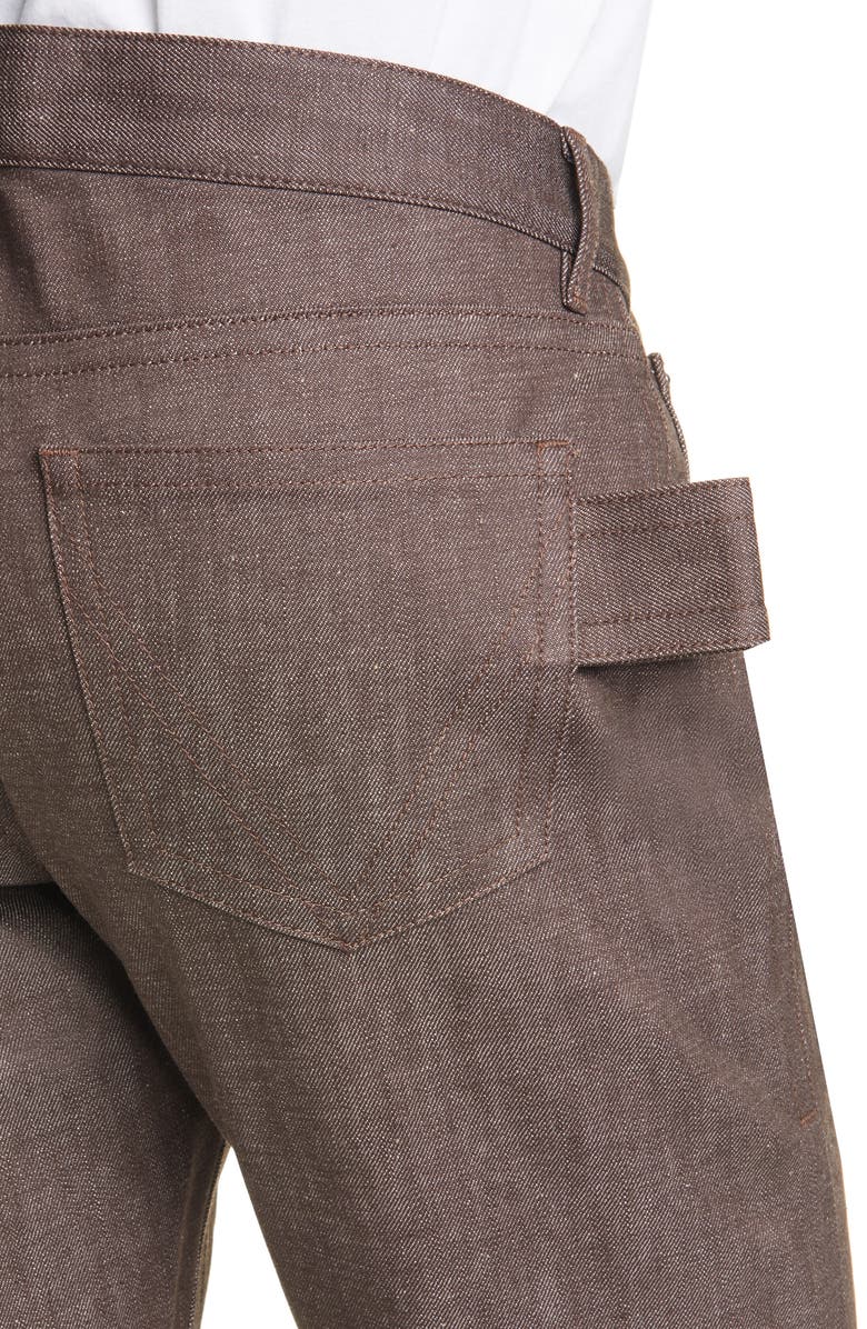 Bottega Veneta Denim Carpenter Pants, Alternate, color, 