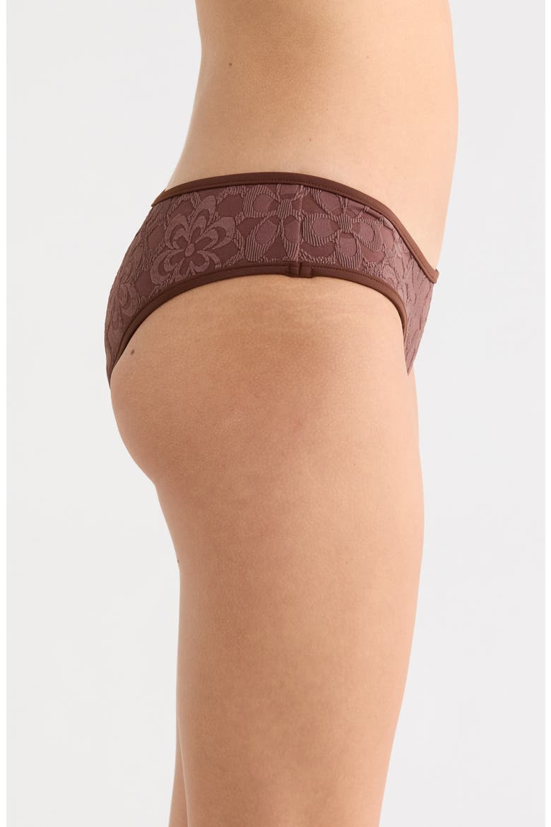 Bayside Hipster Bikini Bottoms, Alternate, color, BROWNSTONE