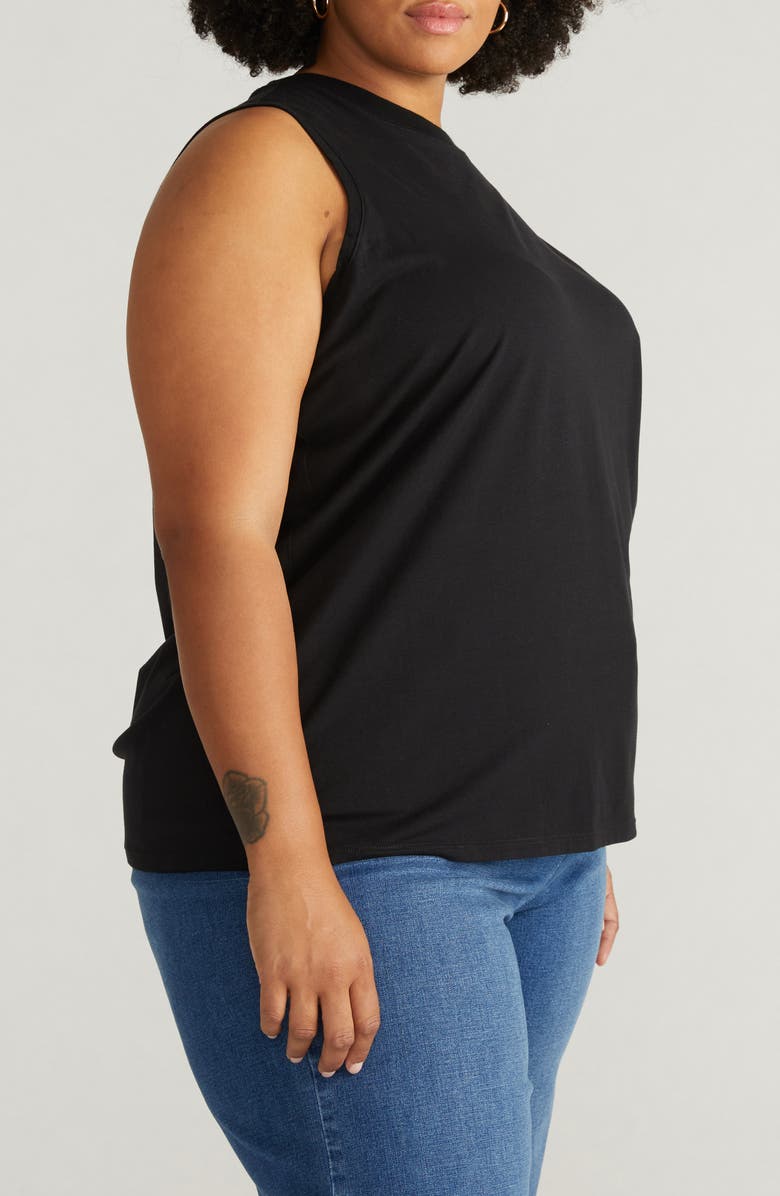 Universal Standard Patti Cotton Muscle Tank, Alternate, color, 