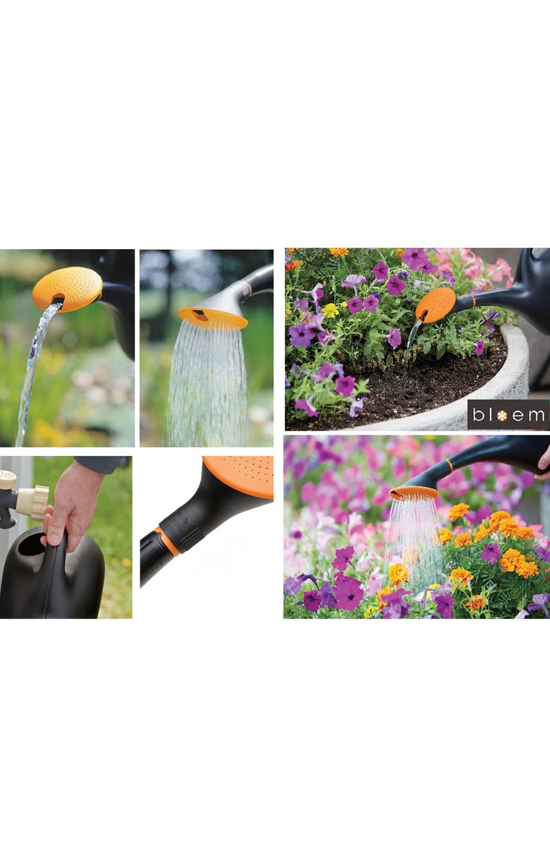 Bloem Watering Can Easy Pour 2.6 Gallon (333 Fl Oz) Black, Alternate, color, Black