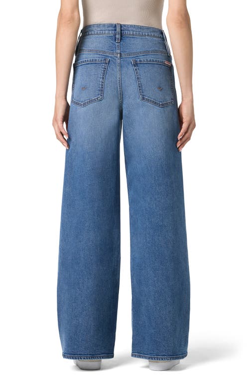 Hudson Jeans Jamie High Rise Wide Leg Jeans In Blue