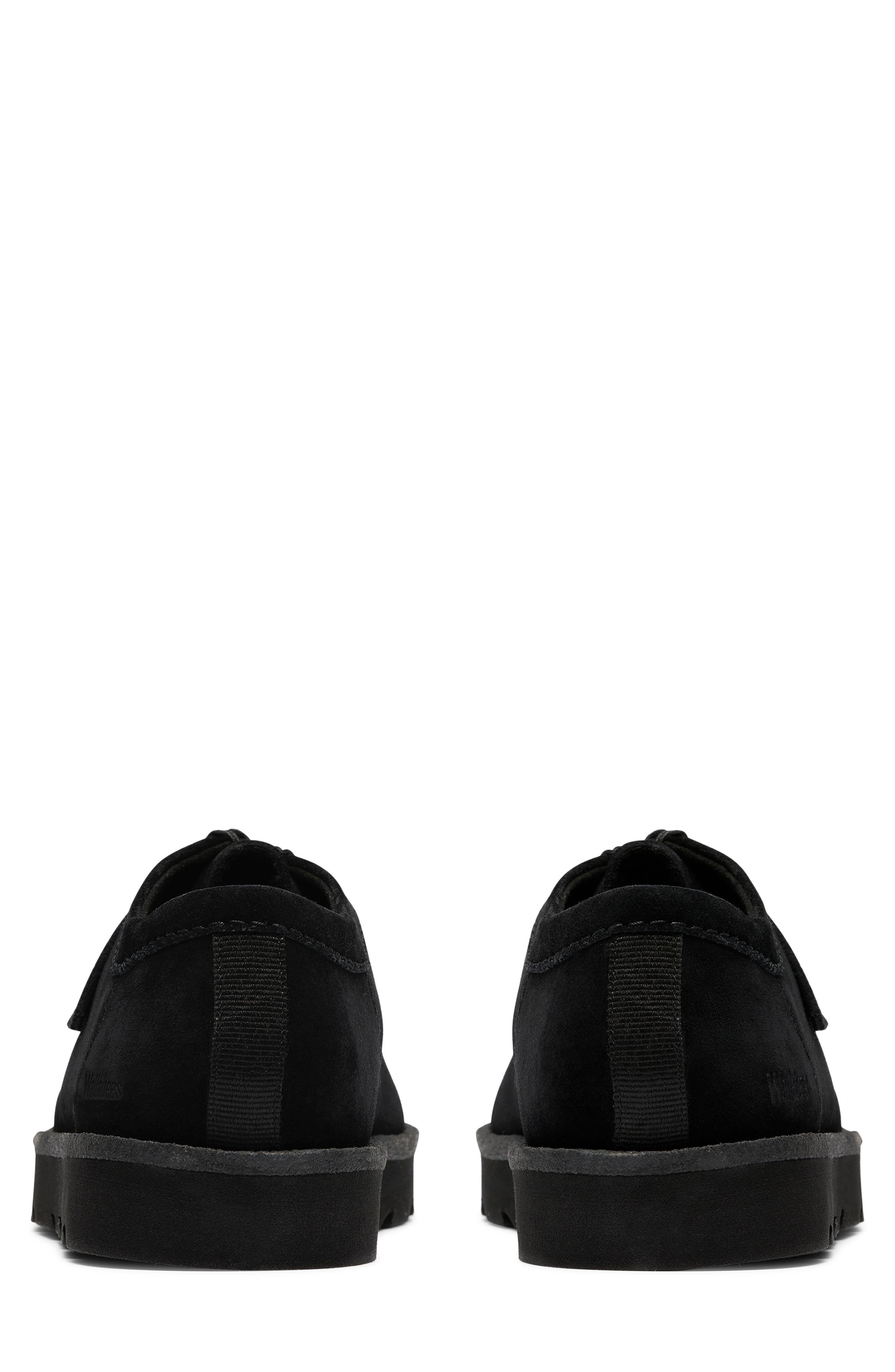 Clarks<sup>®</sup> Originals Meare Lace-Up Wallabee Chukka, Alternate, color, Black Suede