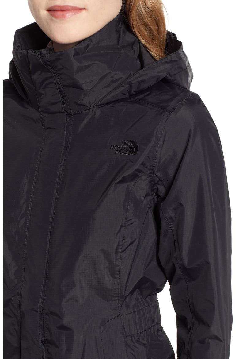 Resolve II Hooded Waterproof/Windproof Parka, Alternate, color, TNF BLACK