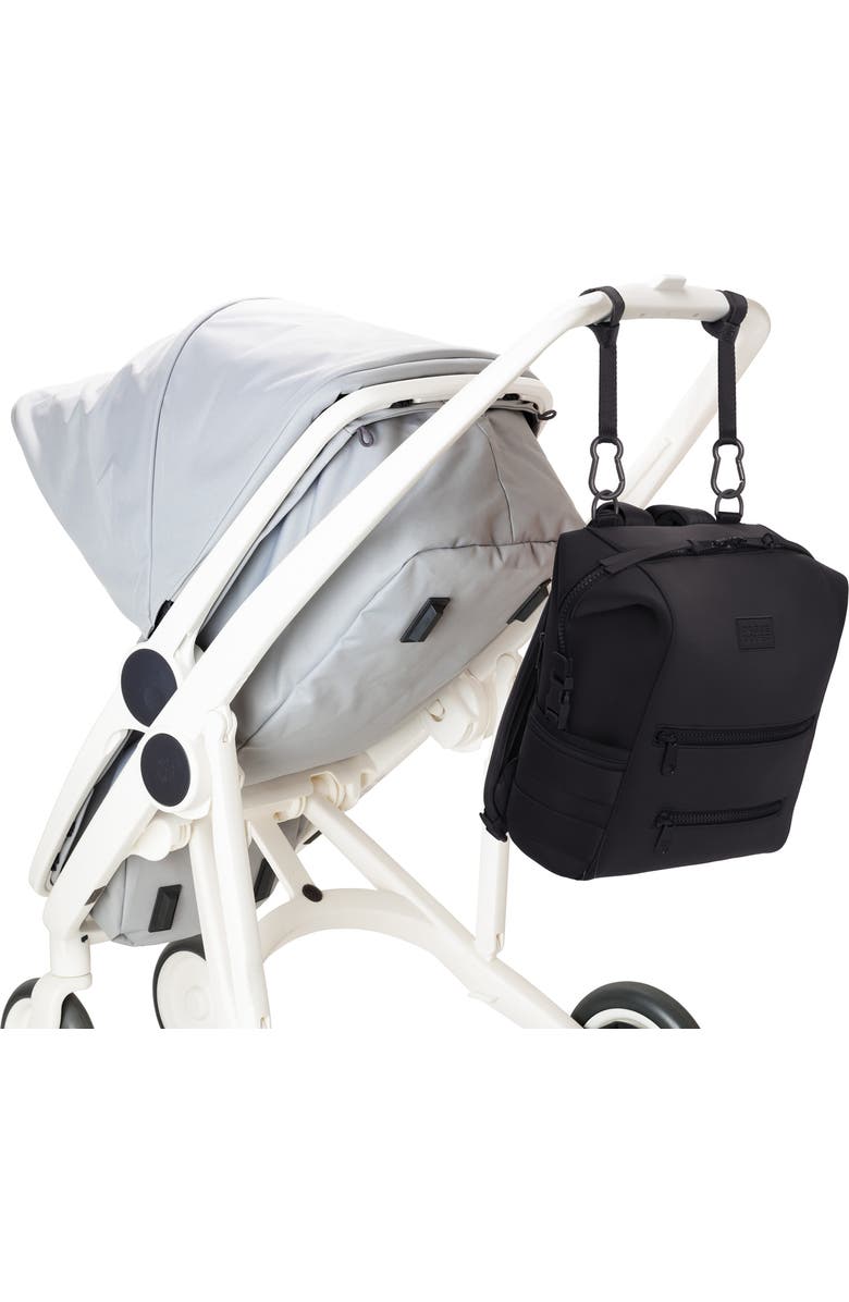 Dagne Dover Indi Medium Neoprene Diaper Backpack, Alternate, color, Onyx
