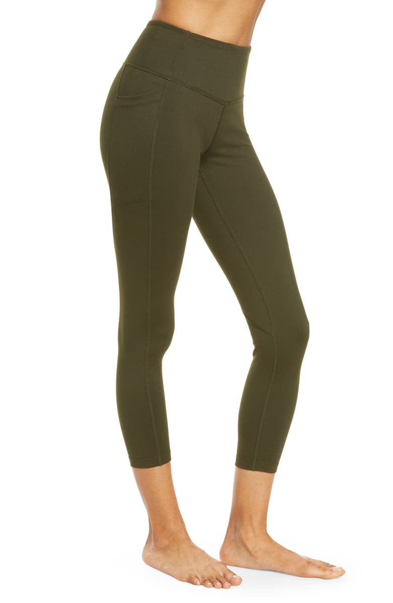 Zella Live In High Waist Pocket 7/8 Leggings, Alternate, color,
